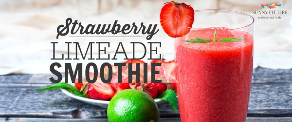 Healthy Smoothie Recipe: Strawberry Limeade